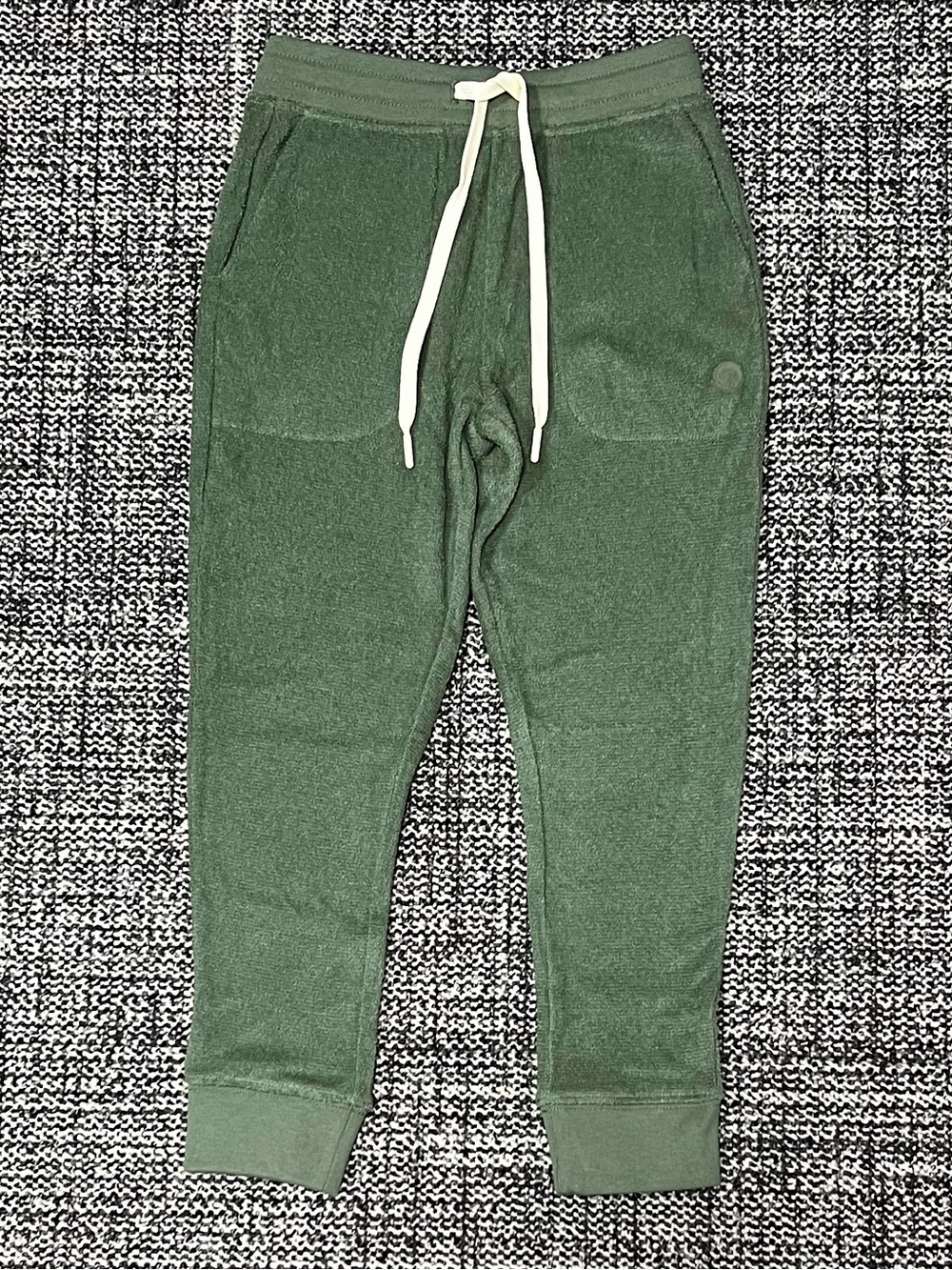 Outerknown Kids Olive Drawstring Joggers